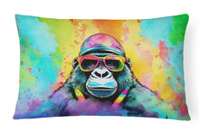 Load image into Gallery viewer, Hippie Animal Gorilla Throw Pillow