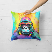 Load image into Gallery viewer, Hippie Animal Gorilla Throw Pillow