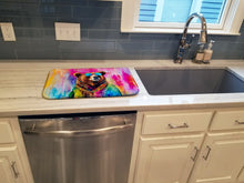 Load image into Gallery viewer, Hippie Animal Grizzly Bear Dish Drying Mat