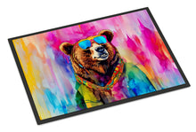 Load image into Gallery viewer, Hippie Animal Grizzly Bear Doormat-24x36 Indoor / Outdoor Rug | Made in USA