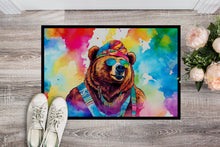 Load image into Gallery viewer, Hippie Animal Grizzly Bear Doormat-24x36 Indoor / Outdoor Rug | Made in USA