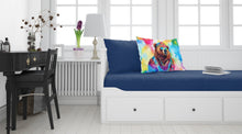 Load image into Gallery viewer, Hippie Animal Grizzly Bear Standard Pillowcase – Artistic Decorative Front, White Back