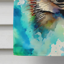 Load image into Gallery viewer, Hippie Animal Hedgehog House Flag