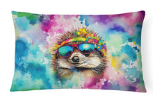 Load image into Gallery viewer, Hippie Animal Hedgehog Throw Pillow