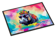 Load image into Gallery viewer, Hippie Animal Hippopotamus Doormat-24x36 Indoor / Outdoor Rug | Made in USA