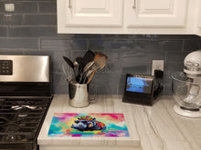 Load image into Gallery viewer, Hippie Animal Hippopotamus Glass Cutting Boards – Durable, Decorative Kitchen Art