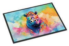 Load image into Gallery viewer, Hippie Animal Hippopotamus Doormat - 18X27 Indoor / Outdoor Rug | Made in USA
