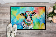 Load image into Gallery viewer, Hippie Animal Cow Doormat - 18X27 Indoor / Outdoor Rug | Made in USA