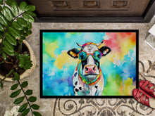 Load image into Gallery viewer, Hippie Animal Cow Doormat - 18X27 Indoor / Outdoor Rug | Made in USA