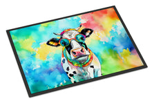 Load image into Gallery viewer, Hippie Animal Cow Doormat - 18X27 Indoor / Outdoor Rug | Made in USA