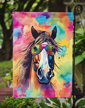 Load image into Gallery viewer, Horse Garden Flag - Hippie Aniimals - Animal-Themed Yard Decor