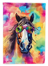 Load image into Gallery viewer, Horse Garden Flag - Hippie Aniimals - Animal-Themed Yard Decor