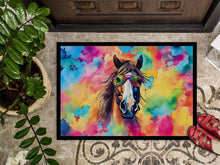 Load image into Gallery viewer, Hippie Animal Horse Doormat-24x36 Indoor / Outdoor Rug | Made in USA