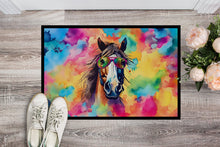 Load image into Gallery viewer, Hippie Animal Horse Doormat - 18X27 Indoor / Outdoor Rug | Made in USA