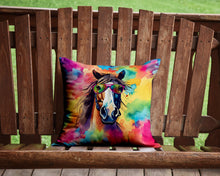 Load image into Gallery viewer, Hippie Animal Horse Throw Pillow - 14x14 Decorative Pillow – Art for Your Home &amp; Patio