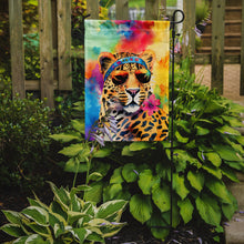 Load image into Gallery viewer, Leopard Garden Flag - Hippie Aniimals - Animal-Themed Yard Decor