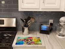 Load image into Gallery viewer, Hippie Animal Leopard Glass Cutting Boards – Durable, Decorative Kitchen Art