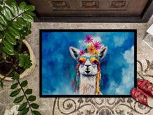 Load image into Gallery viewer, Hippie Animal Llama Doormat-24x36 Indoor / Outdoor Rug | Made in USA