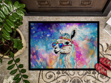 Load image into Gallery viewer, Hippie Animal Llama Doormat - 18X27 Indoor / Outdoor Rug | Made in USA