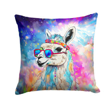 Load image into Gallery viewer, Hippie Animal Llama Throw Pillow