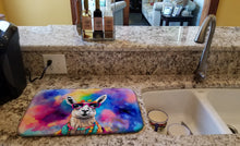 Load image into Gallery viewer, Hippie Animal Llama Dish Drying Mat
