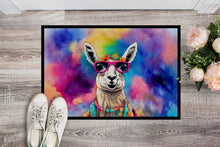 Load image into Gallery viewer, Hippie Animal Llama Doormat - 18X27 Indoor / Outdoor Rug | Made in USA
