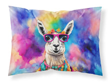 Load image into Gallery viewer, Hippie Animal Llama Standard Pillowcase – Artistic Decorative Front, White Back