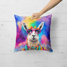 Load image into Gallery viewer, Hippie Animal Llama Throw Pillow