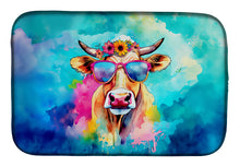 Load image into Gallery viewer, Hippie Animal Malvi Cow Dish Drying Mat