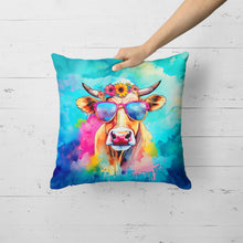 Load image into Gallery viewer, Hippie Animal Malvi Cow Throw Pillow
