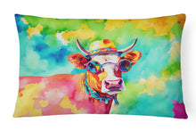 Load image into Gallery viewer, Hippie Animal Malvi Cow Throw Pillow