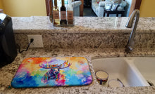 Load image into Gallery viewer, Hippie Animal Moose Dish Drying Mat