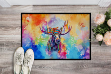 Load image into Gallery viewer, Hippie Animal Moose Doormat - 18X27 Indoor / Outdoor Rug | Made in USA