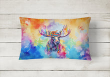 Load image into Gallery viewer, Hippie Animal Moose Throw Pillow