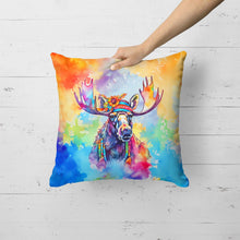 Load image into Gallery viewer, Hippie Animal Moose Throw Pillow