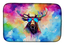 Load image into Gallery viewer, Hippie Animal Moose Dish Drying Mat