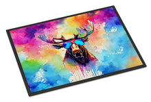 Load image into Gallery viewer, Hippie Animal Moose Doormat-24x36 Indoor / Outdoor Rug | Made in USA