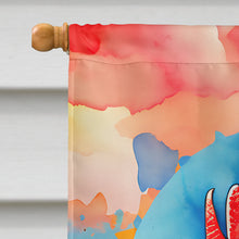 Load image into Gallery viewer, Hippie Animal Red Rooster House Flag