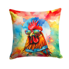 Load image into Gallery viewer, Hippie Animal Red Rooster Throw Pillow - 14x14 Decorative Pillow – Art for Your Home &amp; Patio