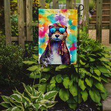 Load image into Gallery viewer, Otter Garden Flag - Hippie Aniimals - Animal-Themed Yard Decor