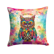 Load image into Gallery viewer, Hippie Animal Owl Throw Pillow - 14x14 Decorative Pillow – Art for Your Home &amp; Patio