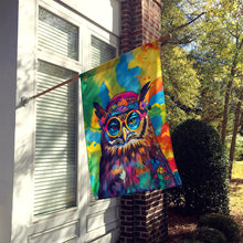 Load image into Gallery viewer, Hippie Animal Owl House Flag