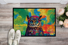 Load image into Gallery viewer, Hippie Animal Owl Doormat - 18X27 Indoor / Outdoor Rug | Made in USA