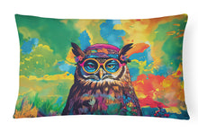 Load image into Gallery viewer, Hippie Animal Owl Throw Pillow