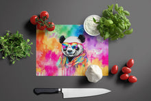 Load image into Gallery viewer, Hippie Animal Panda Glass Cutting Boards – Durable, Decorative Kitchen Art