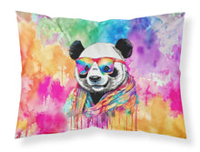 Load image into Gallery viewer, Hippie Animal Panda Standard Pillowcase – Artistic Decorative Front, White Back