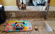 Load image into Gallery viewer, Hippie Animal Panda Dish Drying Mat