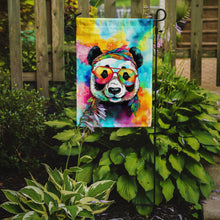 Load image into Gallery viewer, Panda Garden Flag - Hippie Aniimals - Animal-Themed Yard Decor