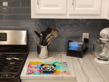 Load image into Gallery viewer, Hippie Animal Panda Glass Cutting Boards – Durable, Decorative Kitchen Art