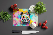 Load image into Gallery viewer, Hippie Animal Panda Glass Cutting Boards – Durable, Decorative Kitchen Art